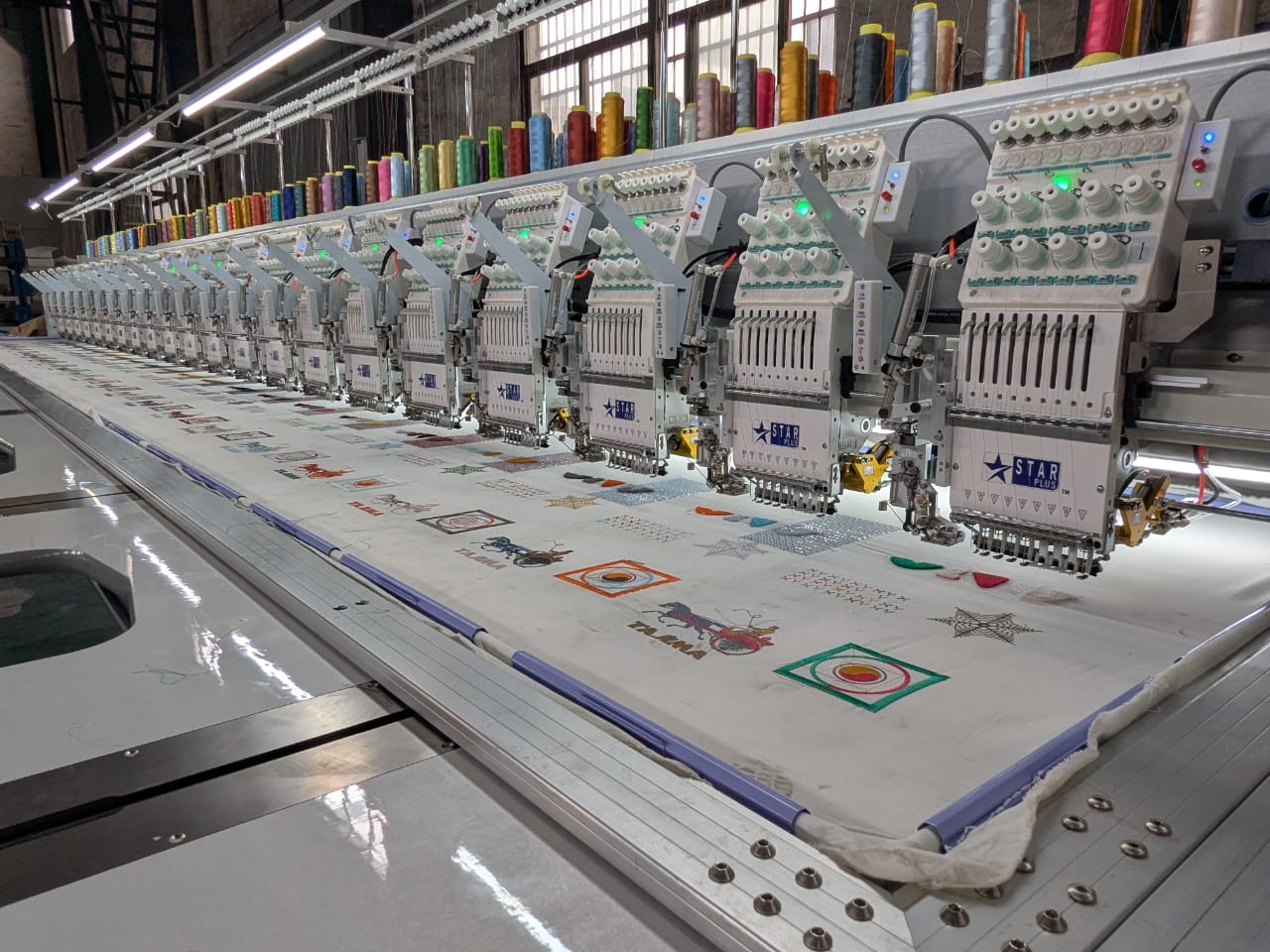 Fashion Express factory facility - Industrial embroidery manufacturing 3